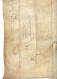 Parchemin 1526 Vicomté De Vire - Vente - Documents Historiques