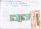 Madagascar Registered Air Mail Cover Sent To Germany 3-4-2000 Also Stamps On The Backside Of The Cover - Madagaskar (1960-...)