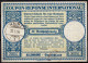 ALLEMAGNE GERMANY 1936,  Lo11  30 Rpf  Int. Reply Coupon Reponse Antwortschein IAS IRC O MAINZ 22.06.36  ( Mi.17 ) - Sonstige & Ohne Zuordnung