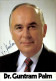 CPA Politiker Guntram Palm, Landeszentralbankpräsident, Portrait, Autogramm - Figuren