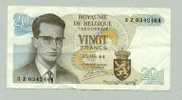 Billet De 20 Francs Belges De 1964 (4) - Sonstige & Ohne Zuordnung