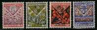 Ned 1927 Childseries Mint Hinged  208-211#42 - Unused Stamps
