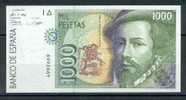 BILLET DE BANQUE BANK NOTE OF 1000 PESETAS WITHOUT CIRCULATE NEW - Otros & Sin Clasificación