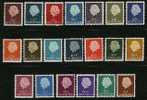 Ned 1953 Juliana 20 Values Serie Mint Hinged 617-636 # 118 - Neufs