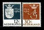 NEDERLAND, 1964, Jubileum Zegels 816-817 Mint # 159 - Neufs