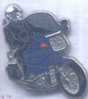 Gendarmerie:motard En Blouson De Cuir --phare Gris - Police