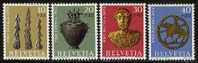 Switzerland 1972 Stamps MNH Pro Patria 971-4 # 822 - Neufs