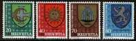 Switzerland 1980 Stamps MNH Pro Patria 1187-90 # 804 - Nuevos