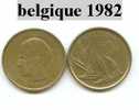 Piece De Belgique 1982 - Ohne Zuordnung