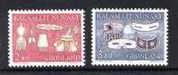 Groenland 1987 Yvertnr. 162-63 *** MNH Cote 4,25 Euro - Unused Stamps