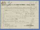 Spoorweg-dokument Met Stempel  LEVAL Op 19/10/1899 + POIDS NON VERIFIE - Altri & Non Classificati