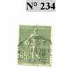 FRANCE Semeuse 65 C Olive N° 234 - 1903-60 Sower - Ligned