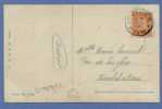 108 Op Postkaart Met Sterstempel  LONGLIER - 1912 Pellens