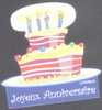 MAGNET GATEAU JOYEUX ANNIVERSAIRE - Magnete