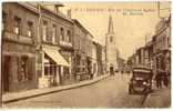 F315 - DENAIN - Rue De Villars Et église St Martin - Denain