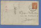 108 Op Postkaart Met Cirkelstempel  VILVOORDE A Op 15/08/1914  (Offensief W.O.I) - Other & Unclassified