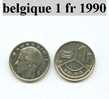 Piéce De Belgique 1 Fr 1990 - Zonder Classificatie