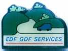 EDF GDF Services : Paysage Et Voiture - EDF GDF
