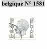 Timbre DE BELGIQUE N° 1581 - 1970-1980 Elström