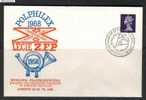 GB POLONICA 1968 POLPHILEX 1968 COVER 20TH JUNE Philatelic Exhibition ZFP Polska Poland - Lettres & Documents