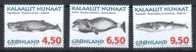 Timbres Du Groenland Thema Poissons Baleines Série Complète ** De 1996 SUPERBE !!!!! Fraicheur Postale - Baleines