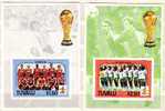 TUVALU  FOOTBALL - WF 1986 MEXICO  2 S/S-MNH - 1986 – Mexique