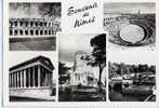 NIMES-csm-années 60- Vues Multiples -souvenir De Nimes  N° 520  Par éd  RELLA - Nîmes