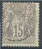 Lot N°2767  N°66, 15c Gris, Coté 20 Euros - 1876-1878 Sage (Type I)