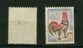 France **.Coq De Décaris N° 1331b Avec N° Rouge Au Verso - Coil Stamps