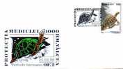 Romania 1998 Special Cover With Stamps Frogs,nice. - Ranas