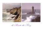 CARTE POSTALE DE POINTE DU RAZ - TEMPETE - PHARE - La Pointe Du Raz