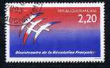 #2847 - France/Bicentenaire De La Révolution Yvert 2560 Obl - Revolución Francesa
