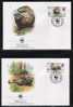 WWF 0211 1997 KAZAKHSTAN MARBLED POLECAT SET OF 4 FDCS - Other & Unclassified