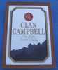 Miroir "CLAN CAMPBELL" Scotch Whisky - Spiegels