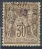 Lot N°3045  N°69 Brun, Coté 10 Euros - 1876-1878 Sage (Tipo I)