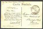 Kaart "YPRES - L'Eglise Saint-Jacques " Met Stempel PMB Op  16/8/1916 - Other & Unclassified