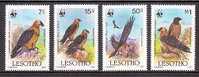 LESOTHO 1986 MNH Stamp(s) WWF Lammergeier 556-559 - Other & Unclassified