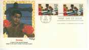 B0274 Boxe USA 1984 Premier Jour FDC Jeux Olympiques De Los Angeles - Boksen