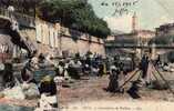 06 NICE Types, Lavandières Du Paillon, Balanchisseuses, Très Beau Plan, Colorisée, Ed LL 287, 1905 - Petits Métiers