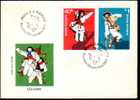 Romania 1977 FDC With Dance,complet Sets. - Tanz