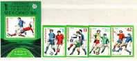 Bulgaria Football World Cup 1986 MEXICO  4v.+S/S-MNH - 1986 – Mexique