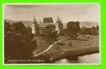 INVERARAY, SCOTLAND -  CASTLE FROM NEW BRIDGE - J.V. - TRAVEL IN 1934 - - Argyllshire