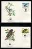 WWF 0009 1984 DOMINICA BIRDS SET OF 4 FDCS - Autres & Non Classés