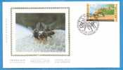 FDC Abeilles Sur Cire - Sur Soie - Artsite: Buzin - Année: 1997 - Cachet: 30/08/1997 - Ref 9546 - Honeybees