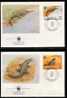 WWF 0045 1987 CONGO CROCODILE SET OF 4 FDCS - Autres & Non Classés