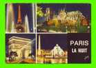 PARIS LA NUIT -  ÉDITIONS D´ART YVON - CARTE A CIRCULÉE - - Paris Bei Nacht