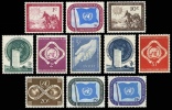 Nations Unies NY / United Nations NY (Scott  1-10) [*] - Neufs