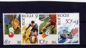 Belgie Belgique 1982 OCBnr. 2039-42 *** MNH Cote 6.50 Euro Sport - Unused Stamps