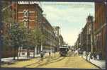 Street Scene With Tram, Richmond Street, London, Ontario, Canada - London