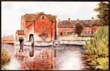 The Old Mill, Tewkesbury, U.K. - Artist Signed V.A. Wright - Autres & Non Classés